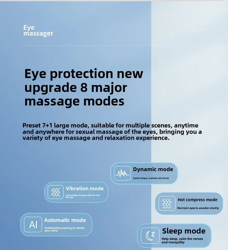Hot Compress >> Massager Relax >> Eye Care