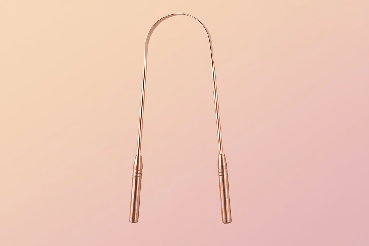 Stainless steel tongue scraper👅